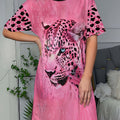 Women's Leopard Print Nightgown