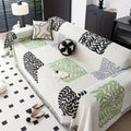 Boho Style Sofa Throw Covers with Tassel Embellishment | All-Season