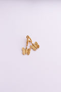 Butterfly Huggie Hoop