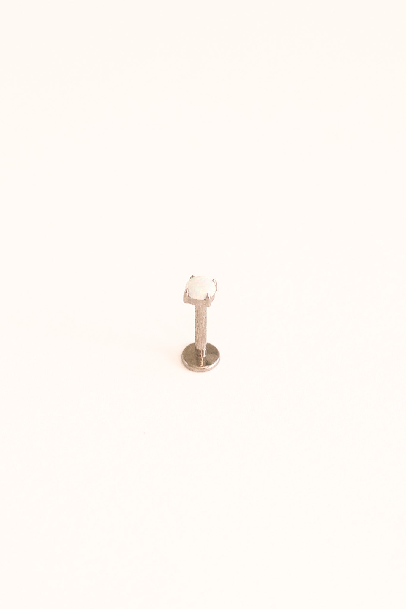 Opal Gem Flat Back Stud