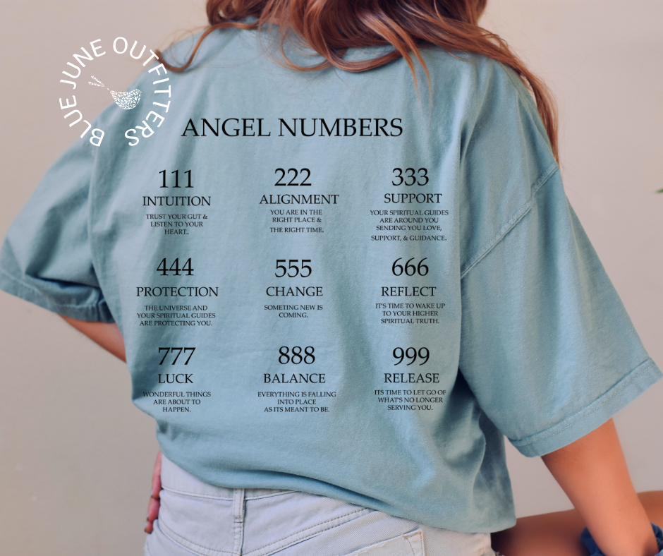Angel Numbers Comfort Colors® Tee